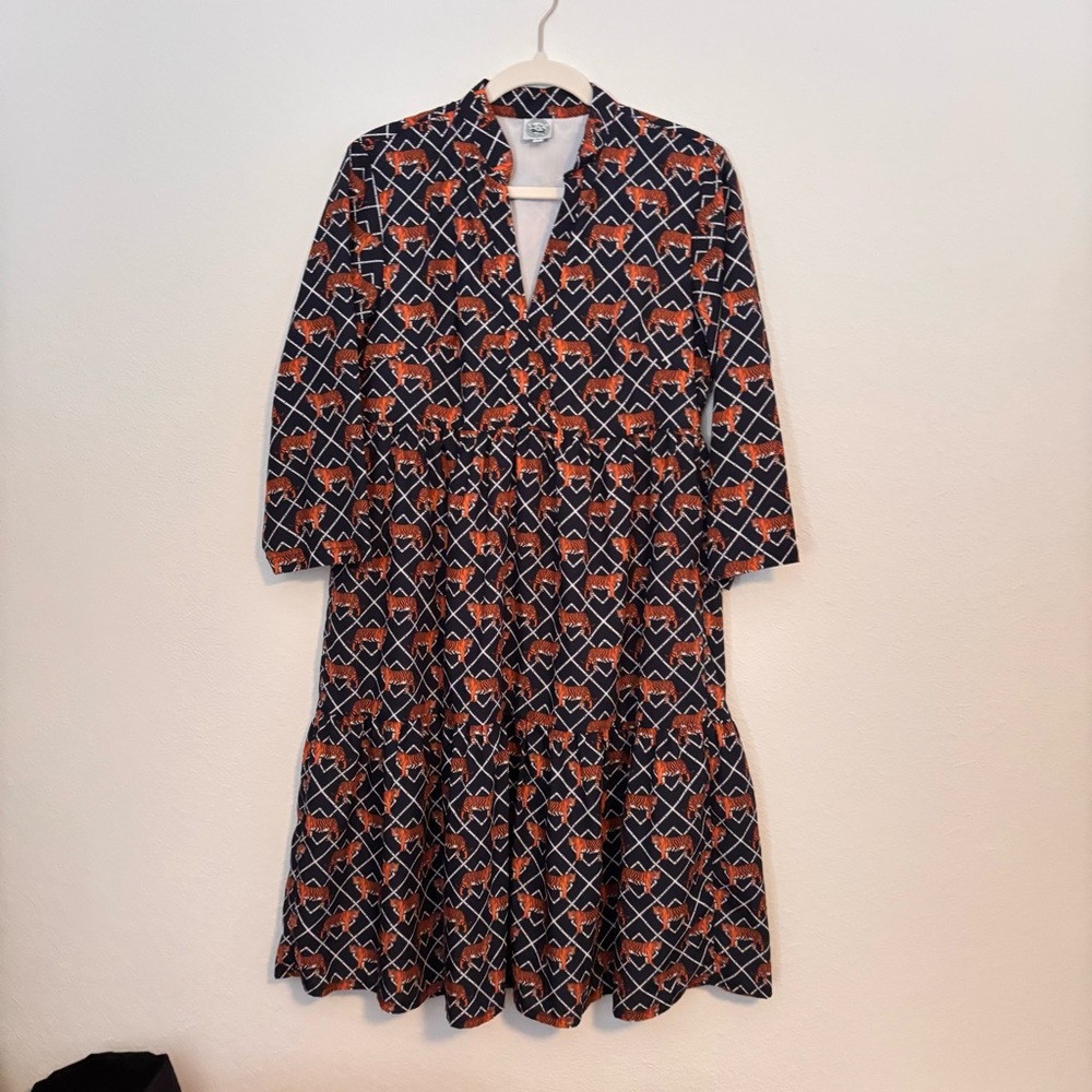 Tiger Patterned Dress, perfect for game day!